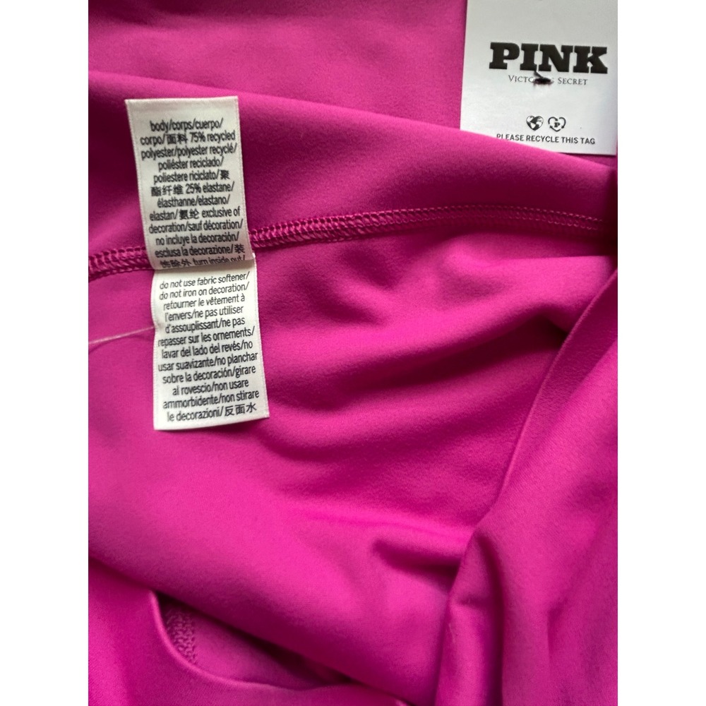 VS Pink NWT XL Hot Pink Relay Flare Leggings - Picture 4 of 4